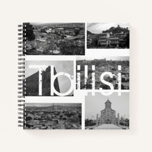 Tbilisi Georgia Architecture City Collage Notitieboek