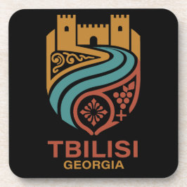 Tbilisi Georgia Bier Onderzetter