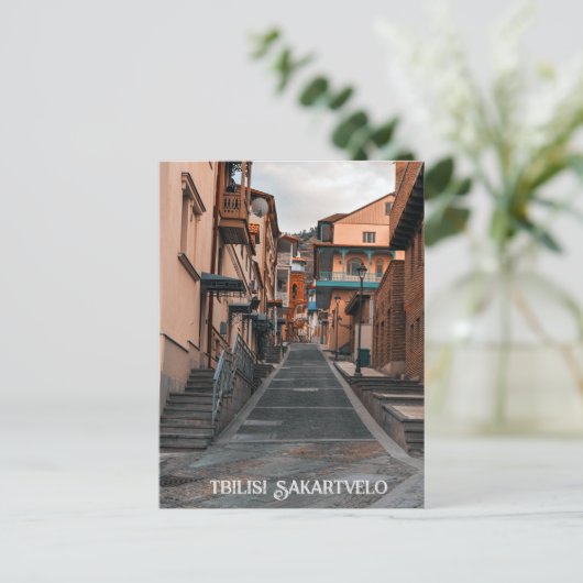 Tbilisi Georgia Briefkaart (Staand voorkant)
