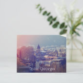 Tbilisi Georgia Briefkaart (Staand voorkant)