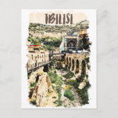 Tbilisi Georgia City Uitzicht Briefkaart (Voorkant)