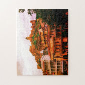 Tbilisi Georgia Cityscape Narikala Architecture Legpuzzel (Verticaal)