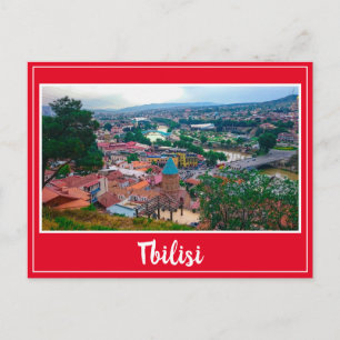 Tbilisi Georgia Cityscape Street Architecture Briefkaart