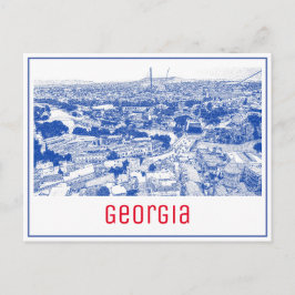 Tbilisi Georgia Cityscape Street Architecture Briefkaart