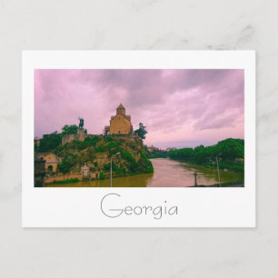 Tbilisi Georgia Cityscape Street Architecture Briefkaart