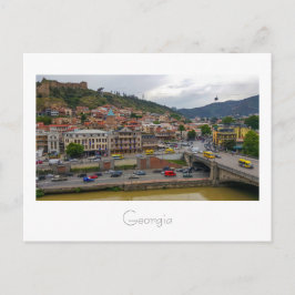Tbilisi Georgia Cityscape Street Architecture Briefkaart