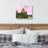 Tbilisi Georgia Cityscape Street Architecture Canvas Afdruk (Insitu (Slaapkamer))