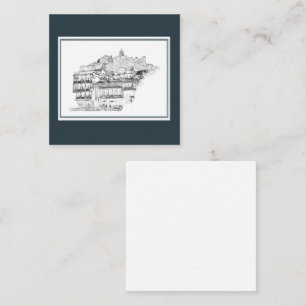 Tbilisi Georgia Cityscape Street Architecture Informatiekaartje