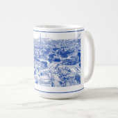 Tbilisi Georgia Cityscape Street Architecture Koffiemok (Voorkant rechts)