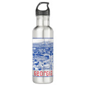 Tbilisi Georgia Cityscape Street Architecture Waterfles (Voorkant)