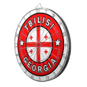 Tbilisi Georgia Dartbord (Voorkant Rechts)