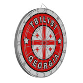 Tbilisi Georgia Dartbord (Voorkant Links)