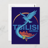 Tbilisi Georgia Eastern Europe Briefkaart (Voorkant / Achterkant)