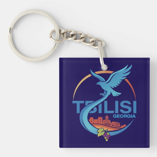 Tbilisi Georgia Eastern Europe Sleutelhanger (Voorkant)