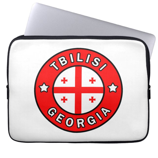 Tbilisi Georgia Laptop Sleeve (Voorkant)