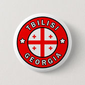 Tbilisi Georgia Ronde Button 5,7 Cm (Voorkant)