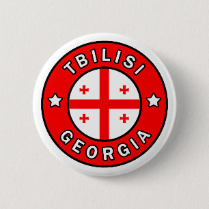 Tbilisi Georgia Ronde Button 5,7 Cm