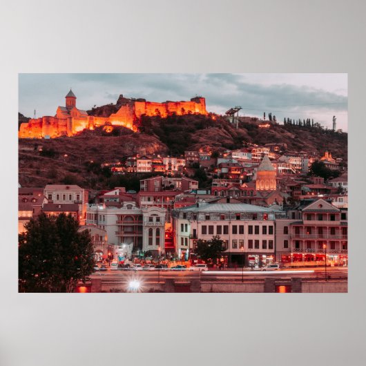 Tbilisi Georgia Sakartvelo Poster (Voorkant)