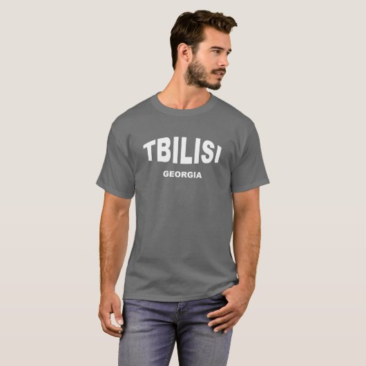 Tbilisi Georgia Sakartvelo T-shirt (Voorkant volledig)