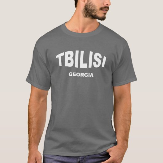 Tbilisi Georgia Sakartvelo T-shirt (Voorkant)