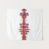 Tbilisi Georgia Skyline Wandkleed (Voorkant (horizontaal))