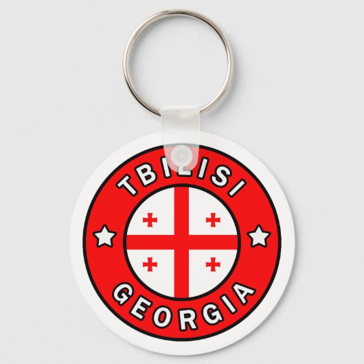 Tbilisi Georgia Sleutelhanger (Voorkant)