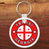 Tbilisi Georgia Sleutelhanger (Voorkant)