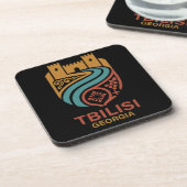 Tbilisi Georgië Bier Onderzetter (Linkerzijde)
