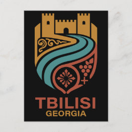 Tbilisi Georgië Briefkaart