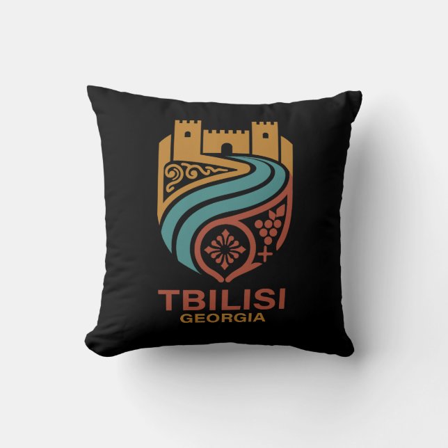 Tbilisi Georgië Kussen (Voorkant)