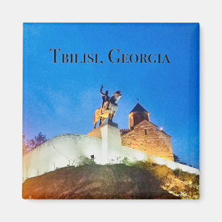 Tbilisi, Georgië Magneet – Koning Vakhtang Gorgasa