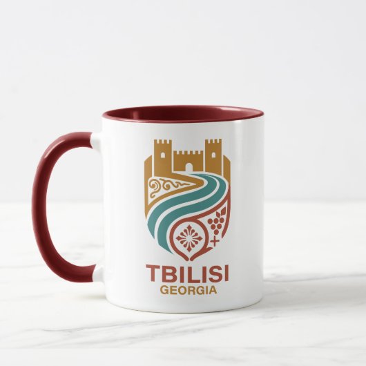 Tbilisi Georgië Mok (Links)