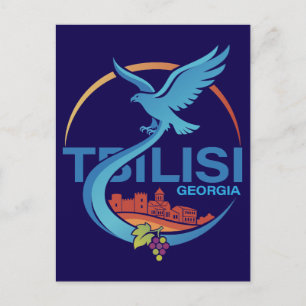 Tbilisi Georgië Oost-Europa Briefkaart