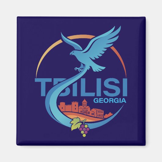Tbilisi Georgië Oost-Europa Magneet (Voorkant)
