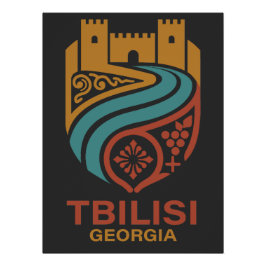Tbilisi Georgië Perfect Poster