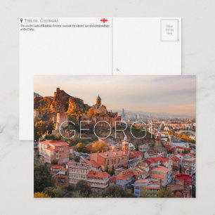 Tbilisi, Georgië Reisansichtkaart Briefkaart