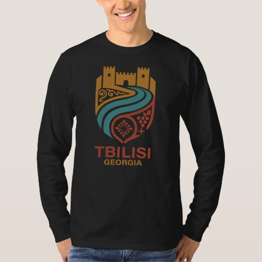 Tbilisi Georgië T-shirt (Voorkant)