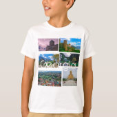 Tbilisi Kazbegi Borjomi Georgia Architecture T-shirt (Voorkant)