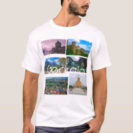 Tbilisi Kazbegi Borjomi Georgia Architecture T-shirt