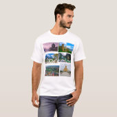 Tbilisi Kazbegi Borjomi Georgia Architecture T-shirt (Voorkant volledig)