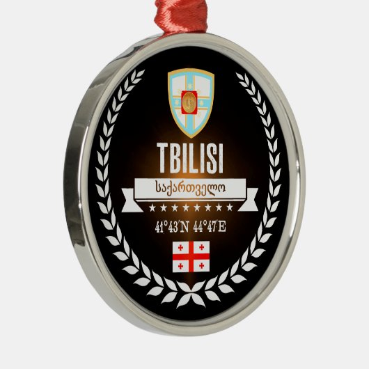 Tbilisi Metalen Ornament (Rechts)