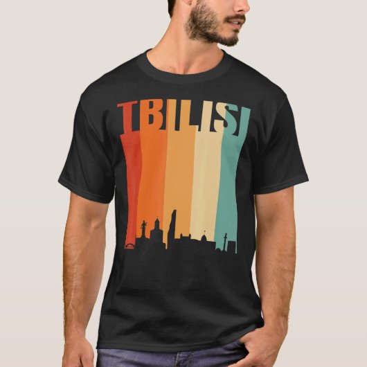 Tbilisi Skyline T-shirt (Voorkant)