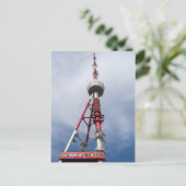 Tbilisi TV-toren Briefkaart (Staand voorkant)