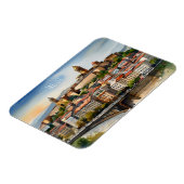 Tbilisi waterverf kunst magneet (Linkerzijde)