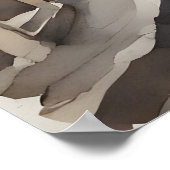 Tbilisi waterverf kunst poster (Hoek)