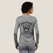 TBIRD - Wapens van Grasvernietiging - Dames Tri-Blend Shirt (Achterkant)