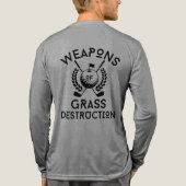 TBIRD - Weapons of Grass Destruction - Men's Tri-Blend Shirt (Achterkant volledig)