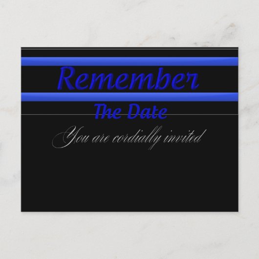 TBL Banquet Collectie 1 Onthoud datum uitnodiging (Voorkant)