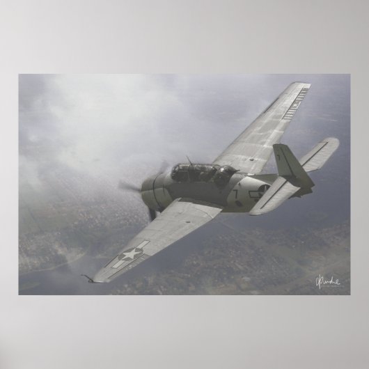 TBM-3E Avenger Poster (Voorkant)