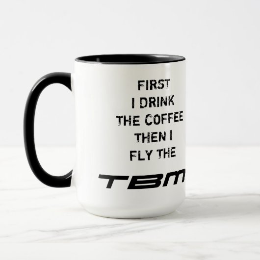 TBM Coffee Mok - Funny (Links)